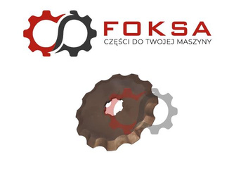 Nóż okrągły rotora