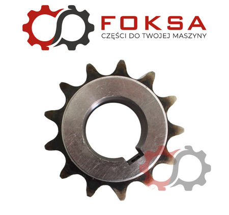 Koło zębate na łańcuch 12B-1 hartowane