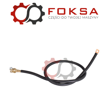 Przewód masowy klema minus-oczko 110cm