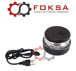 Lampa obrysowa ostrzegawcza LED na magnes,