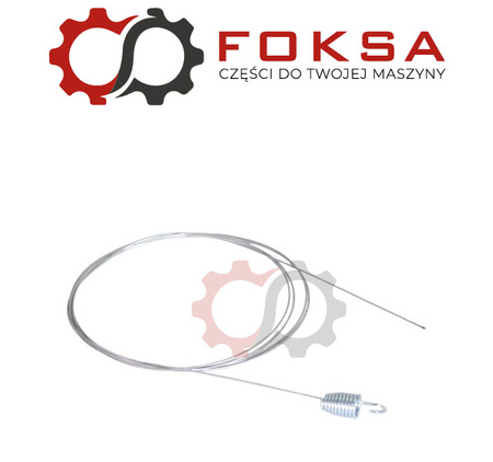 Linka napędu uniwersalna stalowa 1,5mm ze sprężyną - 2,5m