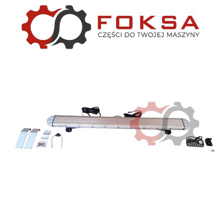 Belka ostrzegawcza 138 LED z panelem sterującym