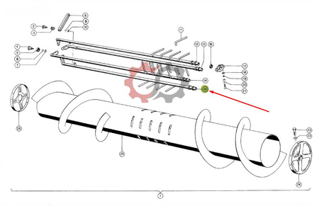 Rurka hedera 3,00m / 1930mm