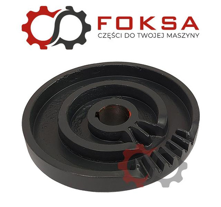 Tarcza aparatu - z pojedynczym żebrem na zewnątrz