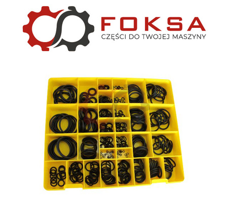 Zestaw o-ringów metrycznych 392 szt