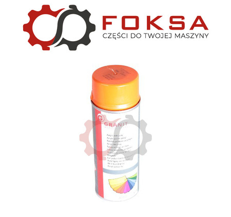 Farba / Lakier akrylowy w sprayu Hitachi - czerwona pomarańcza