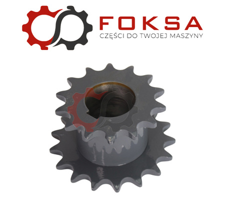 Zębatka podwójna napędu hedera