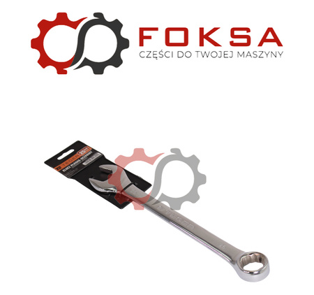 Klucz płasko-oczkowy 25 mm / TEGER