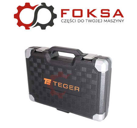 Zestaw kluczy nasadowych 72 szt TEGER