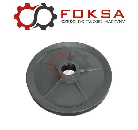 Koło pasowe napędu sieczkarnii