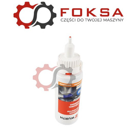 Klej / Preparat do osadzania śrub - średnia moc - niebieski 50ml WURTH