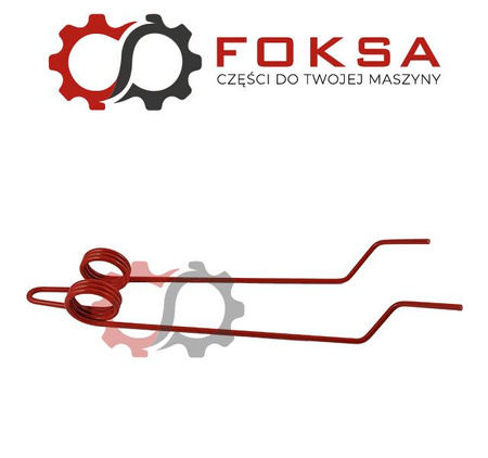 Sprężyna / Palec zagarniający siewnika