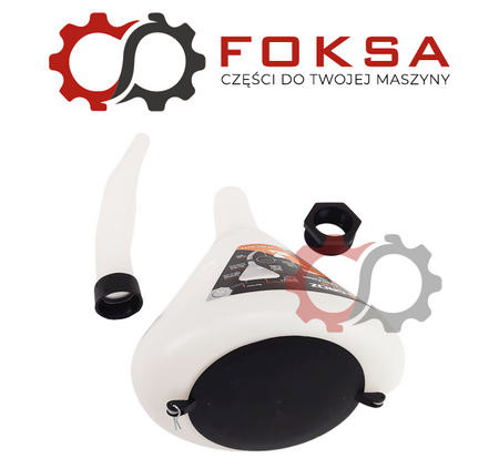 Lejek plastikowy z korkiem i elastyczną końcówką GROZ