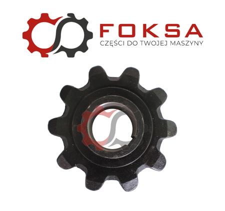 Zębatka podajnika pochyłego