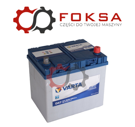 Akumulator rozruchowy VARTA P+ D47 BLUE DYNAMIC