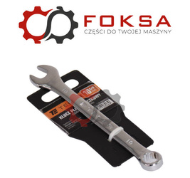 Klucz płasko-oczkowy 10 mm / TEGER