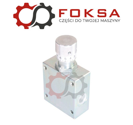 Trójdrożny zawór kontroli przepływu