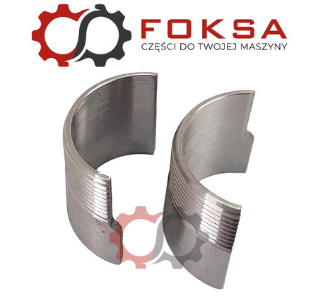 Tulejka skośna dzielona