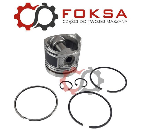 Tłok z pierścieniami