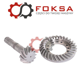 Wałek ataku z kołem talerzowym