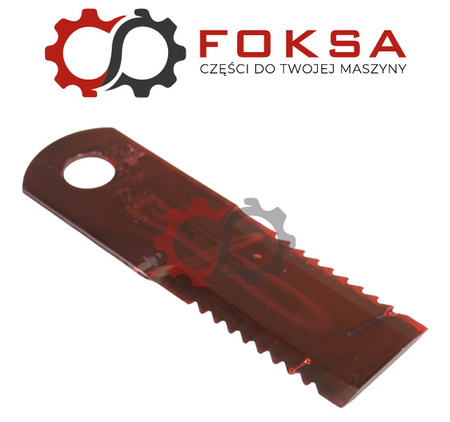 Nóż sieczkarni zębaty RASSPE