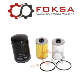 Zestaw filtrów paliwa i oleju Ursus