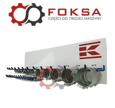 Zestaw opasek zaciskowych na węże 220szt