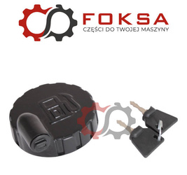 Korek paliwa zamykany na kluczyk