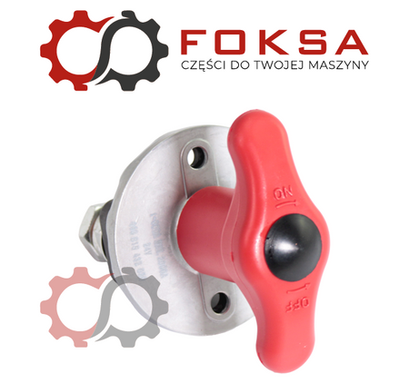 Odłącznik akumulatora / wyłącznik masy - hebel