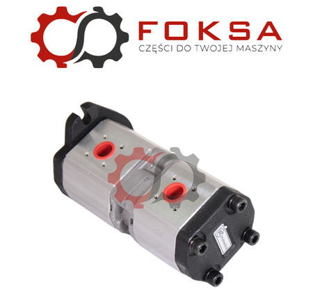 Pompa hydrauliczna dwusekcyjna