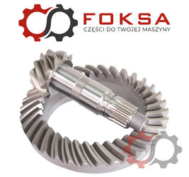 Wałek atakujący z kołem talerzowym