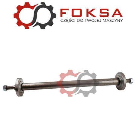 Wałek przedni kompletny taśmy łańcucha