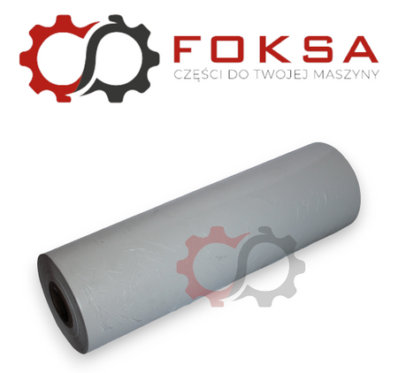 Folia do owijarki Agrosil 750mm, biała, długość 1500m