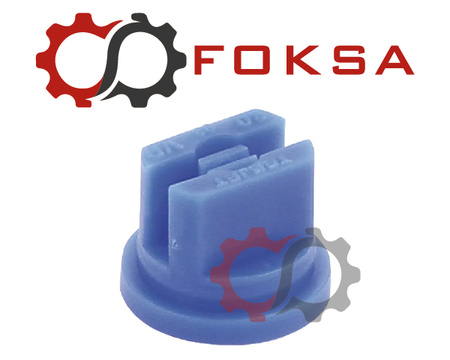 TeeJet Rozpylacz / Dysza płaskostrumieniowa TP 80° niebieska, z tworzywa sztucznego