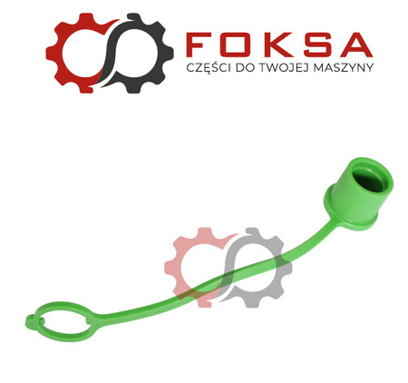Zatyczka wtyczki hydraulicznej / Zatyczka przeciwkurzowa - zielona