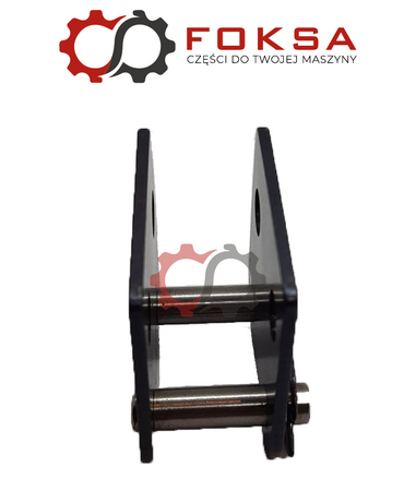 Spinka łańcucha z płytkami bocznymi