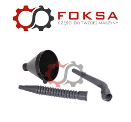 Lejek do paliwa plastikowy - 3 części