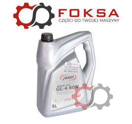 Olej przekładniowy Jasol GL-4 80W 5L