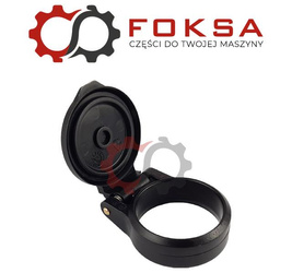 Pokrywa gniazda hydraulicznego z dekielkiem - czarna FASTER