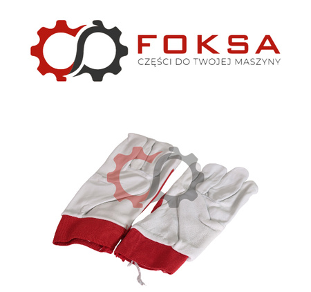 Rękawice skórzane na rzep RTOP-EX rozm. 10