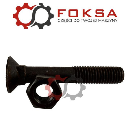 Śruba płużna z nakrętka (opk 25szt