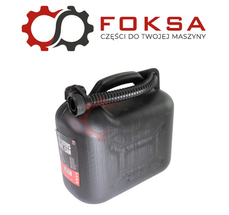 Kanister plastikowy 10L - czarny