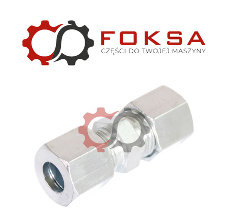 Złączka metalowa tekalanu awaryjna Fi 10mm