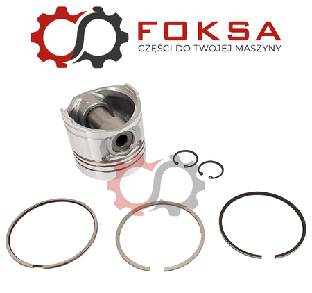 Tłok z pierścieniami