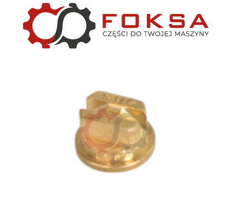 TeeJet Rozpylacz / Dysza płaskostrumieniowa TP 80° mosiądz