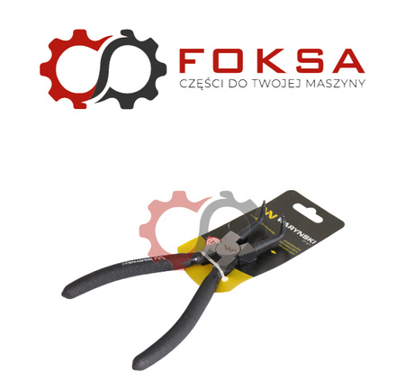 Szczypce segerów 180mm wewnętrzne wygięte