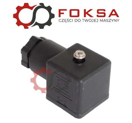 Wtyczka elektryczna cewki z uszczelką