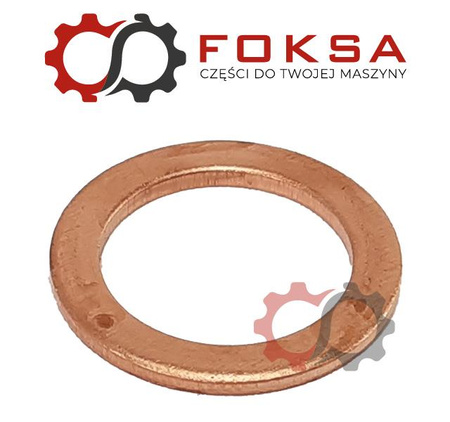 Podkładka miedziana uszczelniająca korka oleju (turbosprzęgło)