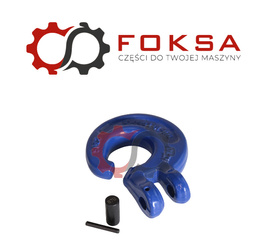 Hak zrywkowy do łańcucha 8mm, 60kN - 6 ton