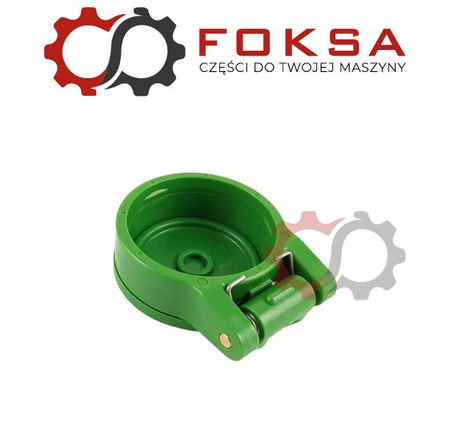 Pokrywa gniazda hydraulicznego z dekielkiem - zielona FASTER